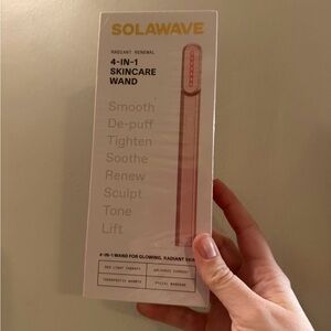 SolaWave 4-in-1 Skincare Wand - roseGold nwt